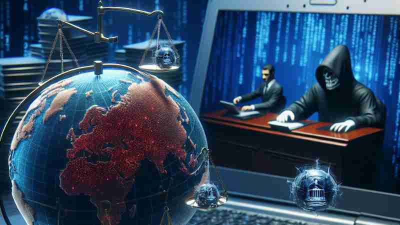 Hidden Threats: Malware Infiltrates Courtroom Software Across the Globe ..., Concept art for illustrative purpose, tags: auf - Monok